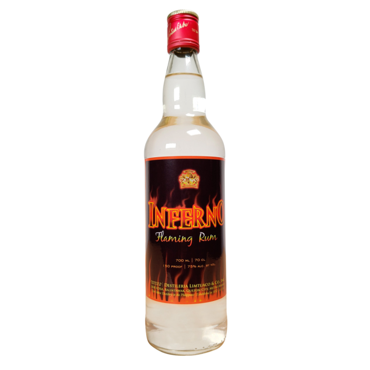 Inferno Flaming Rum 700ml