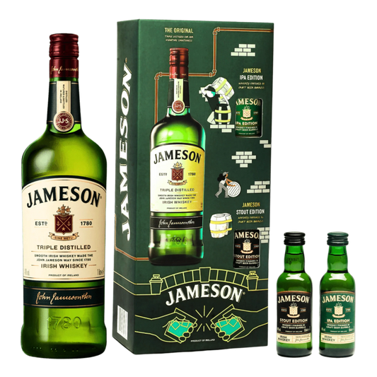 Jameson Original  Irish Whiskey 1L Gift Pack