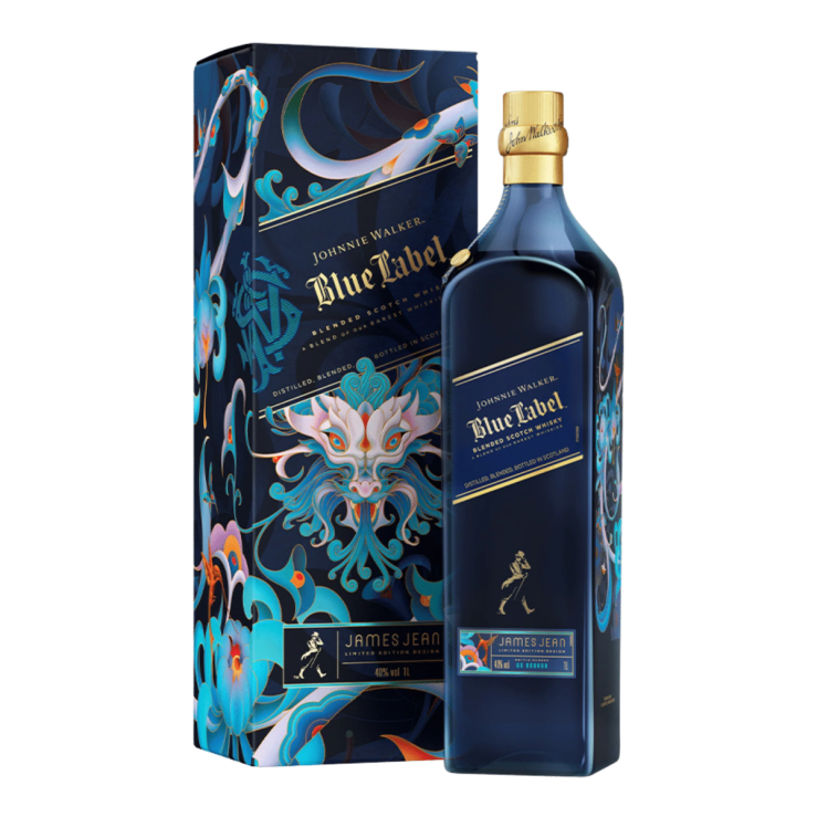 Johnnie Walker Blue Label 'Year of the Wood Dragon 2024' Lunar New Year Edition 750ml