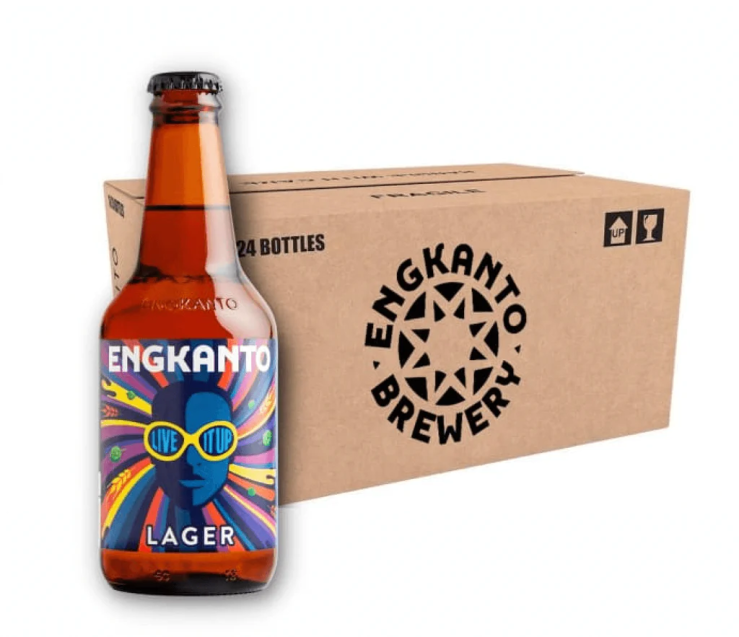 Engkanto Live It Up! Lager 330ml Bottle x24 (Case)