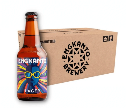 Engkanto Live It Up! Lager 330ml Bottle x24 (Case)