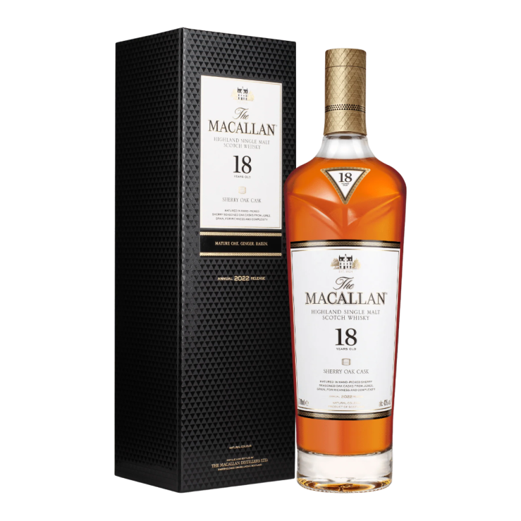 Macallan 18YO Sherry Oak 700ml