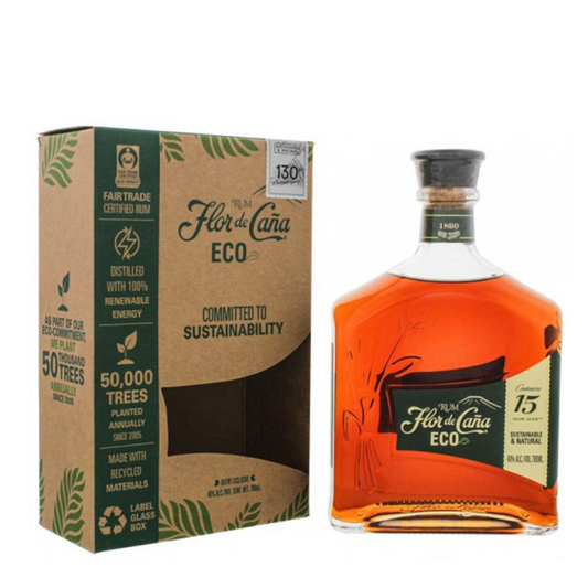 Flor de Caña ECO 15 Year Old Rum 700ml