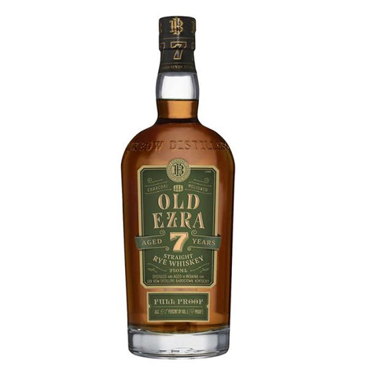 Old Ezra 7 Year Old Straight Rye Whiskey 700ml