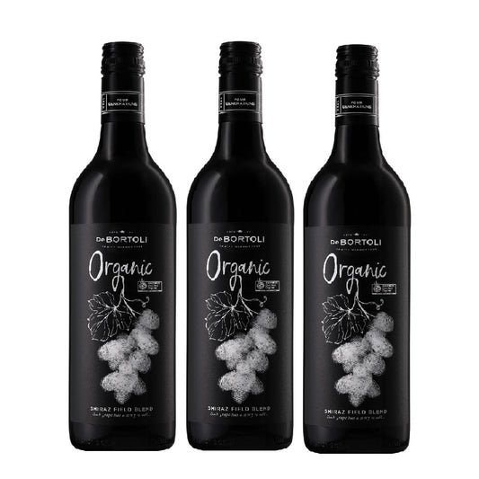 Bundle Trio: Organic Shiraz Field Blend 750ml (Total 3 Bottles)