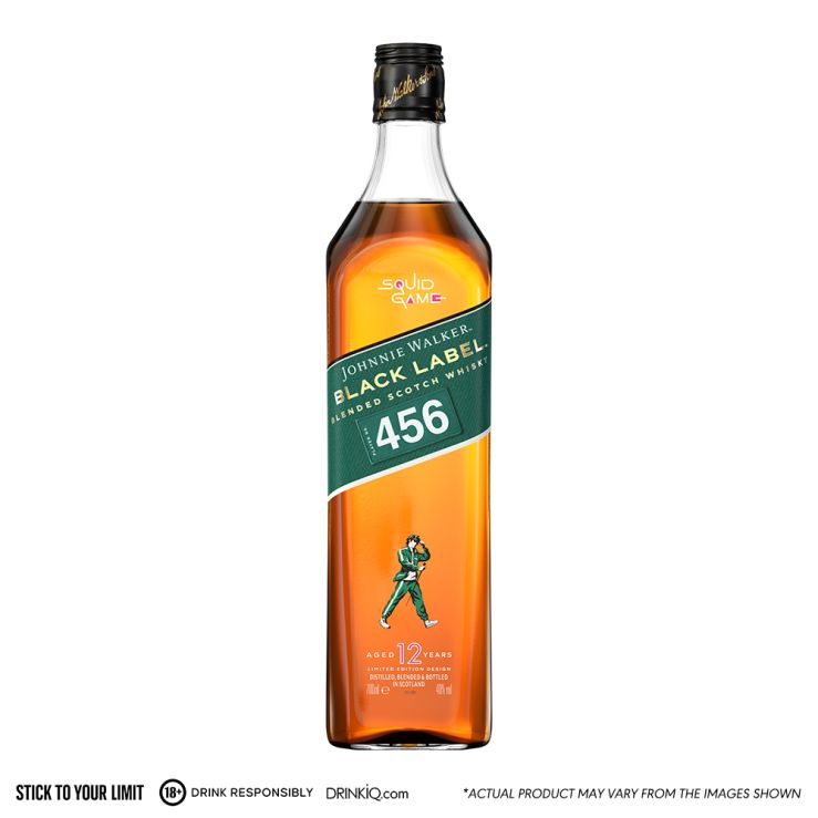 Johnnie Walker Black Label Squid Game Limited Edition 700ml (Random Player Number on Bottle)