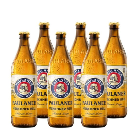 Paulaner Original Munchner Hell 330ml bottle x6