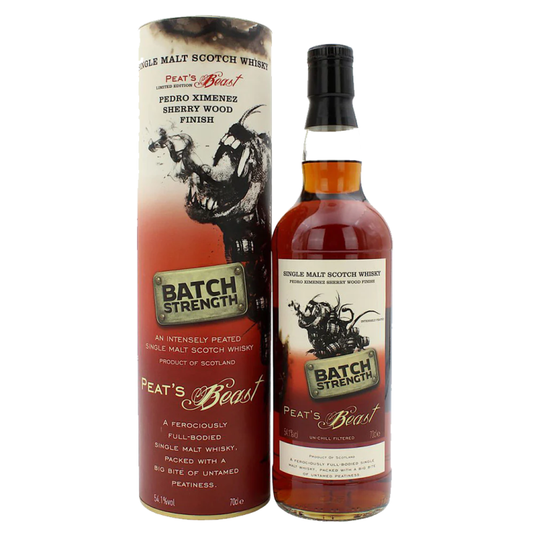 Peat's Beast Batch Strength PX Finish Whisky 700ml