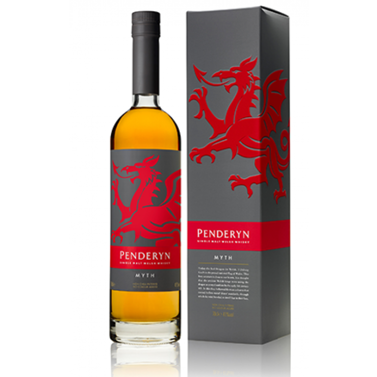 Penderyn Bourbon Dragon Myth 700ml
