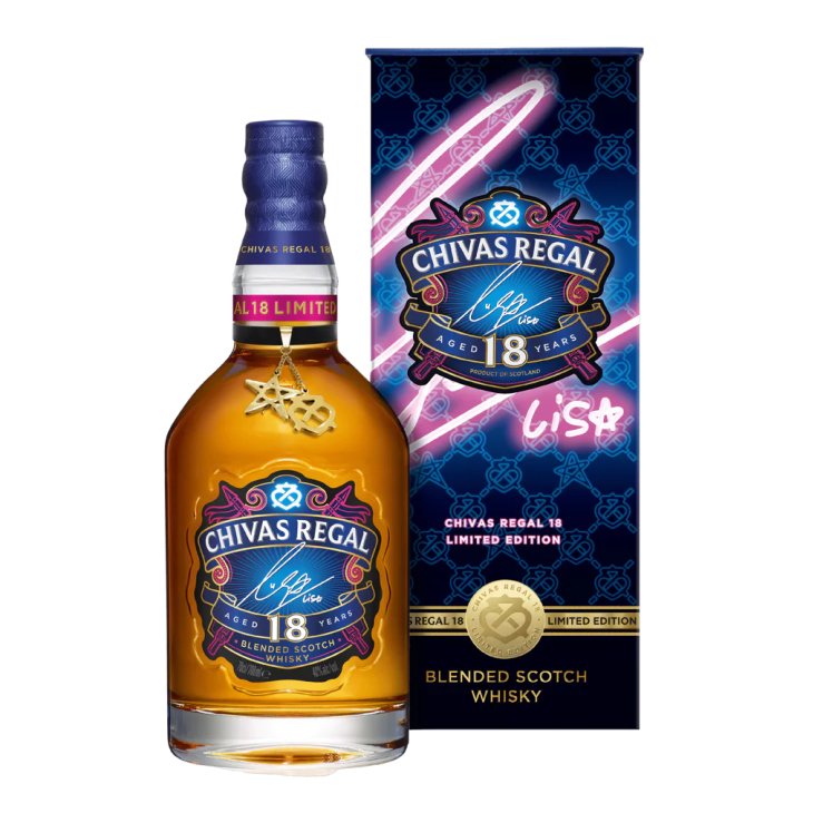 Chivas Regal 18yo x LISA Limited Edition 700ml