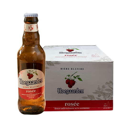 Hoegaarden Rosée Beer 248ml Bottle x 24 (Case)