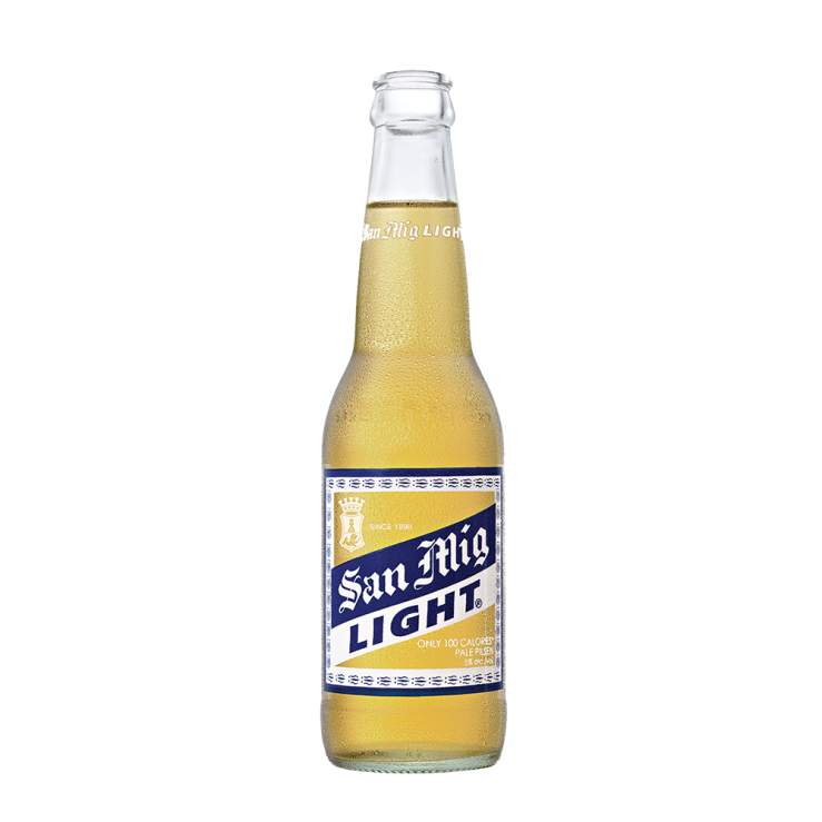 San Miguel Light Beer Bottle 330ml
