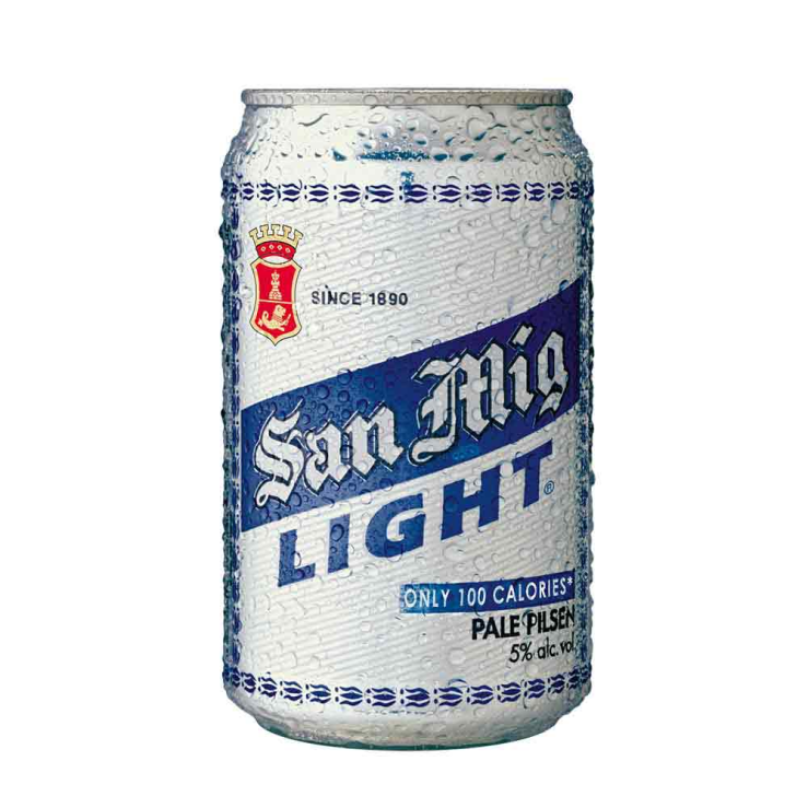 San Miguel Light Beer Can 330ml