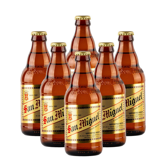San Miguel Beer Pale Pilsen Bottle 320ml x6