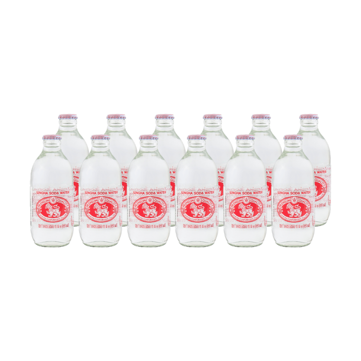 Singha Soda Water 325ml x12