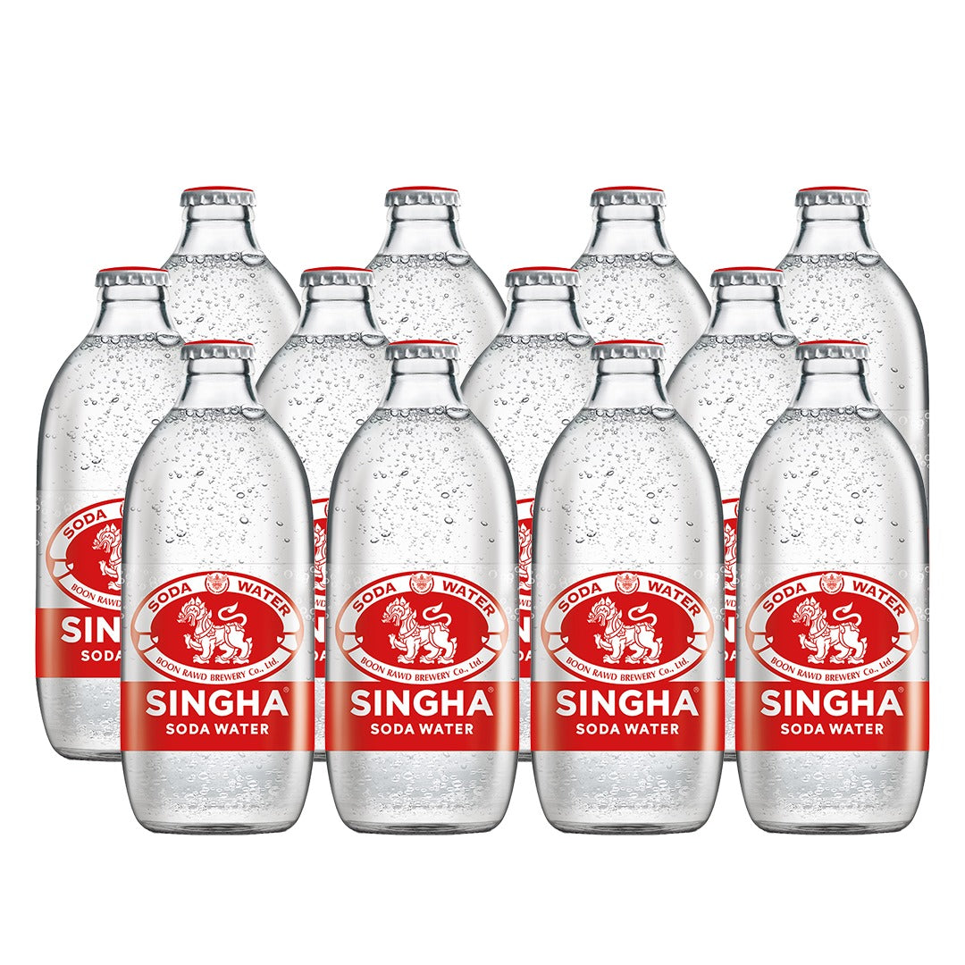 Singha Soda Water 325ml x12