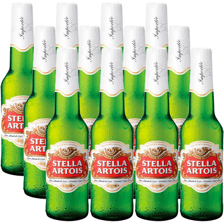 Stella Artois Beer 310ml Bottle x12
