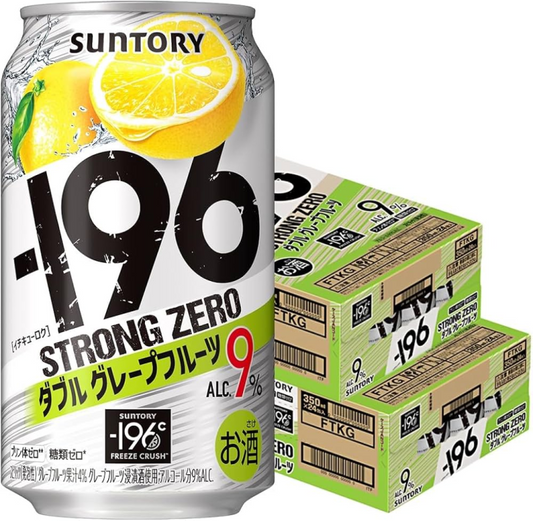 Strong Zero Double Grapefruit 350ml x48 (2 Cases)