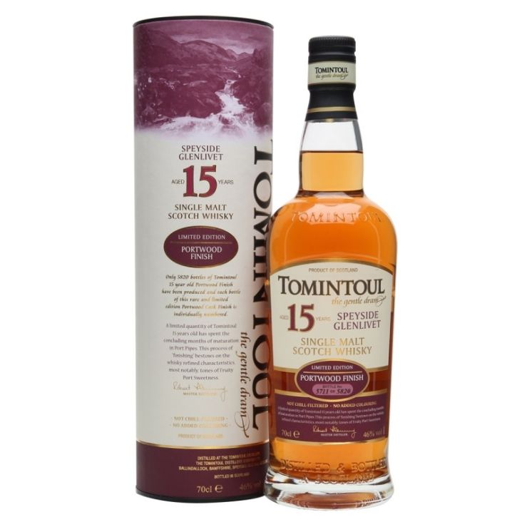 Tomintoul 15yo Portwood Finish 700ml