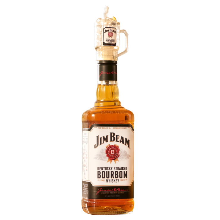 Jim Beam 750ml w/ FREE 1pc. Speed Pourer