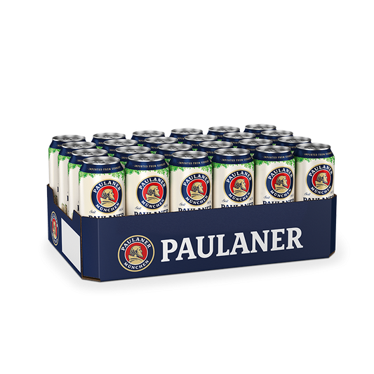 Paulaner Hefe Weissbier Naturtrub 500ml Can X 24 (Case)
