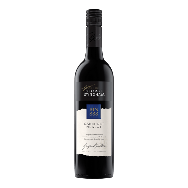 Wyndham Bin 888 Cabernet Merlot 750ml