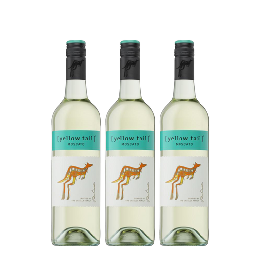 3x Yellow Tail Moscato 750ml