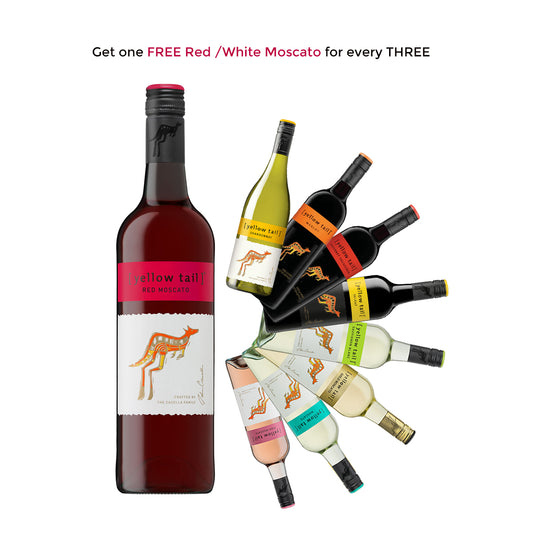 Yellow Tail Wine 750ml Buy 3+1 Promo