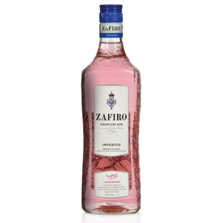 Zafiro Premium Gin Strawberry 700ml