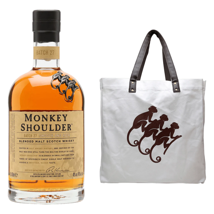 Monkey Shoulder 700ml w/ FREE Monkey Shoulder Tote Bag