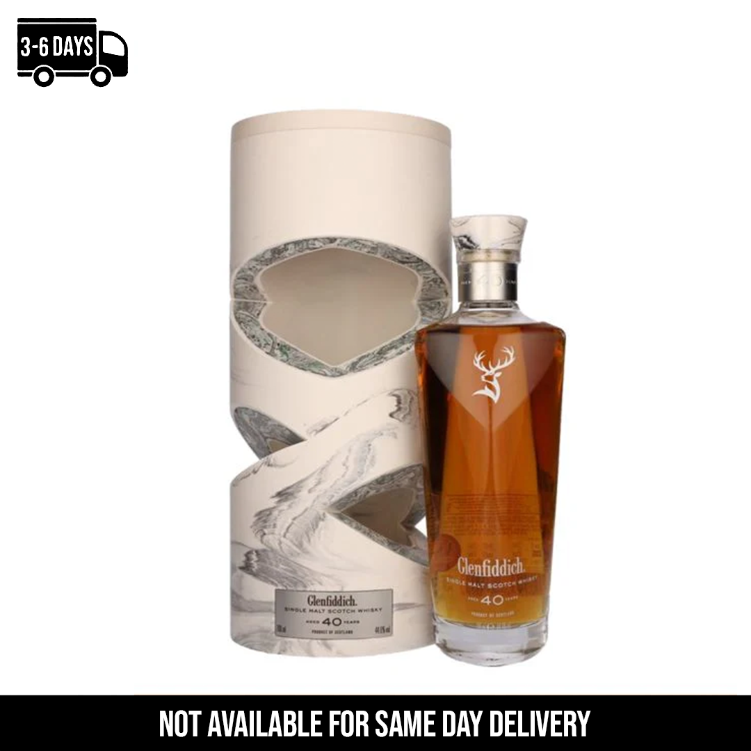 Glenfiddich 40 Year Old Cumulative Time 700ml (PRE-ORDER)