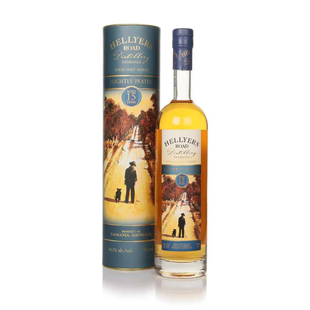 Hellyers Road 15 Year Old Slightly Peated Original Whisky 700ml