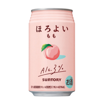 Suntory Horoyoi Peach 350ml Can x24 (Case)