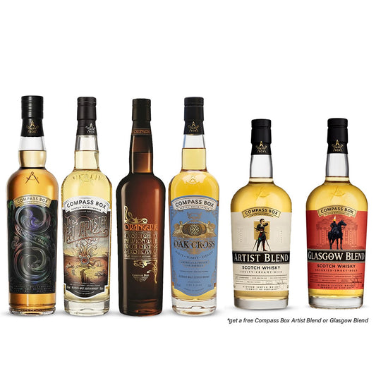 Compass Box Whisky Curiosity Bundle (Total 5 Bottles)
