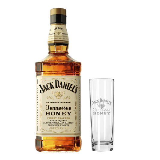 Jack Daniel's Honey 700ml with FREE 1x Jack Honey Highball Glass