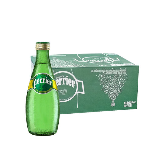Perrier Sparkling Mineral Water (Plain) 330ml x24 (Case)