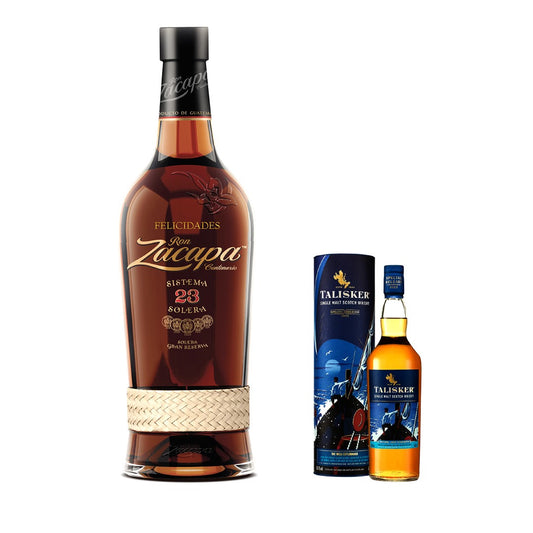 Ron Zacapa Centenario 23 Year Old Rum 700ml with FREE 1x Talisker NAD Special Release 2023 200ml