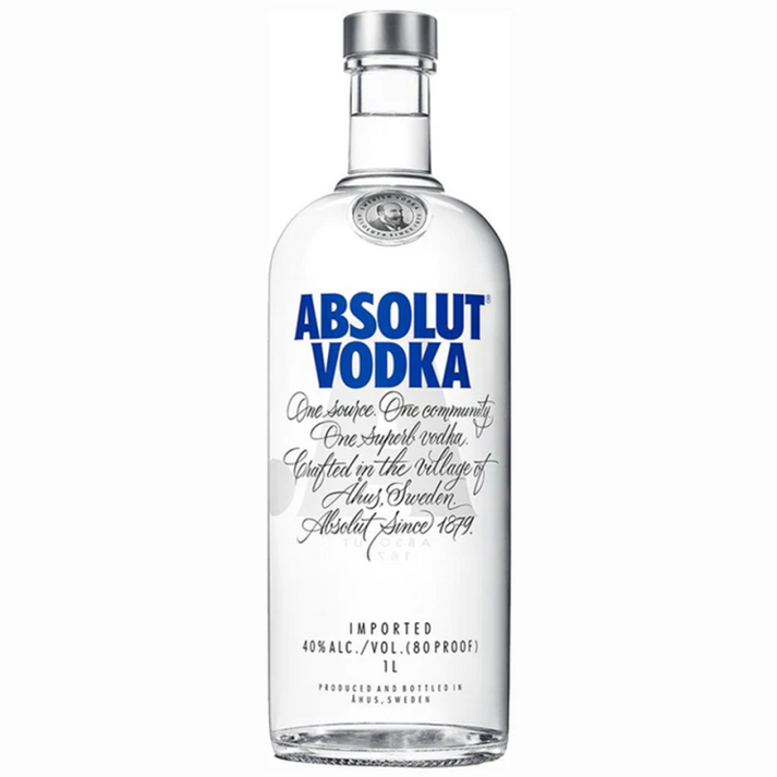 Absolut Vodka 1L – The Booze Shop