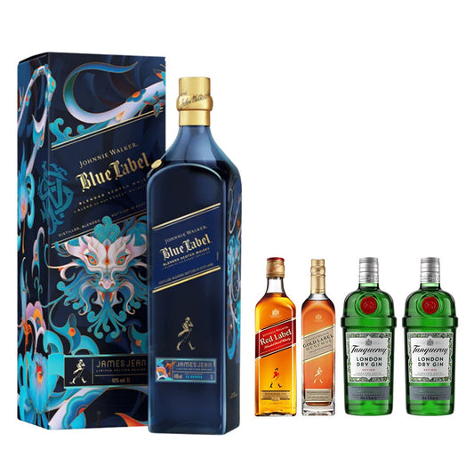 Johnnie Walker Blue Label 'Year of the Wood Dragon 2024' CNY Edition Bundle