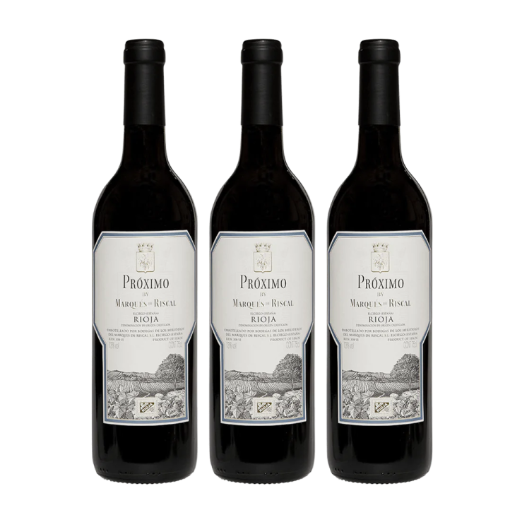 Marques de Riscal Proximo (Red) 2017 750ml x3