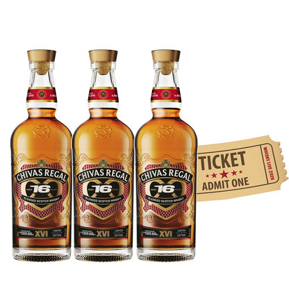 Buy 3x Chivas Regal 16YO 700ml with FREE 1x Gen Ad WL Manila 2026 Ticket