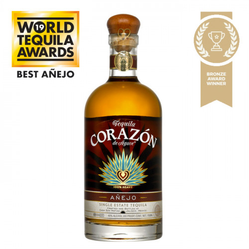 Corazon Single Estate Anejo Tequila 700ml