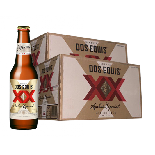 Buy 1 Take 1 Case Promo: Dos Equis Ambar Especial 355ml Bottle x48 (Total 2 Cases, October 2025 Expiry)