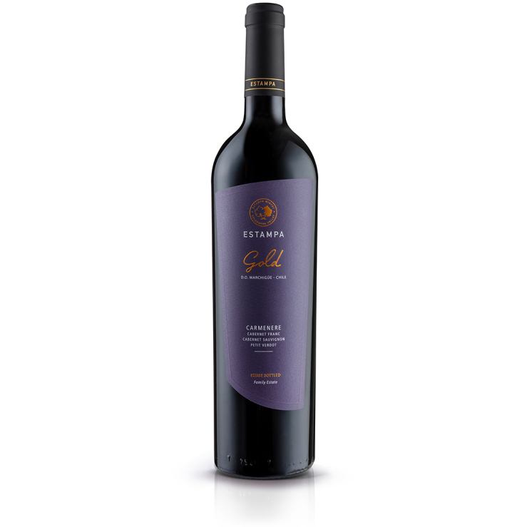Estampa Gold Carmenere Cabernet Franc Cabernet Sauvignon Petit Verdot 750ml