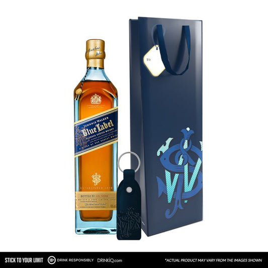 Johnnie Walker Blue Label 750ml w/ FREE JW Gift Bag and Keychain