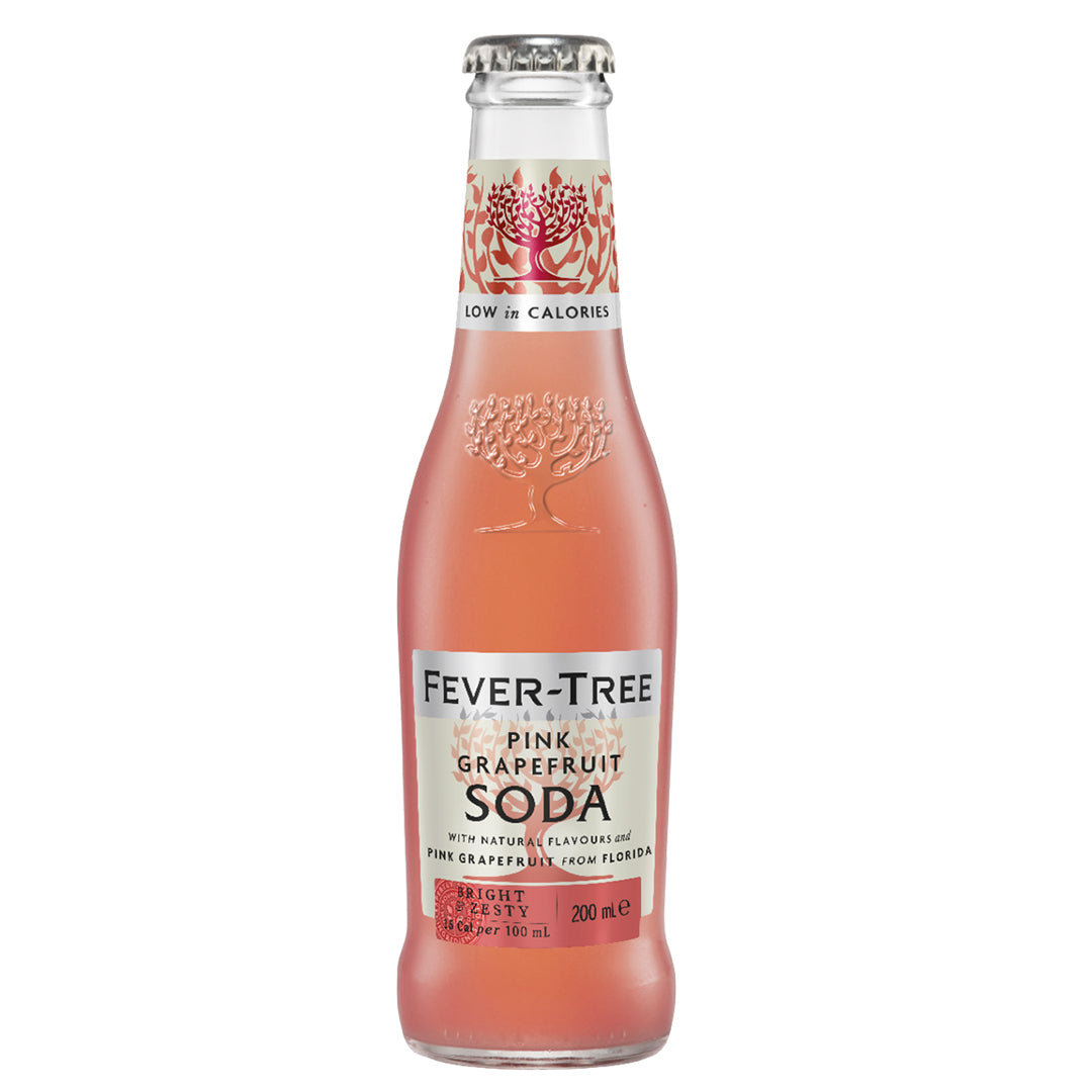 Fever-Tree Sparkling Pink Grapefruit Soda Water 200ml