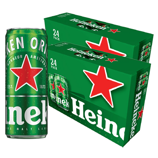 Heineken Original Beer Can 330ml x48 (2 Cases)