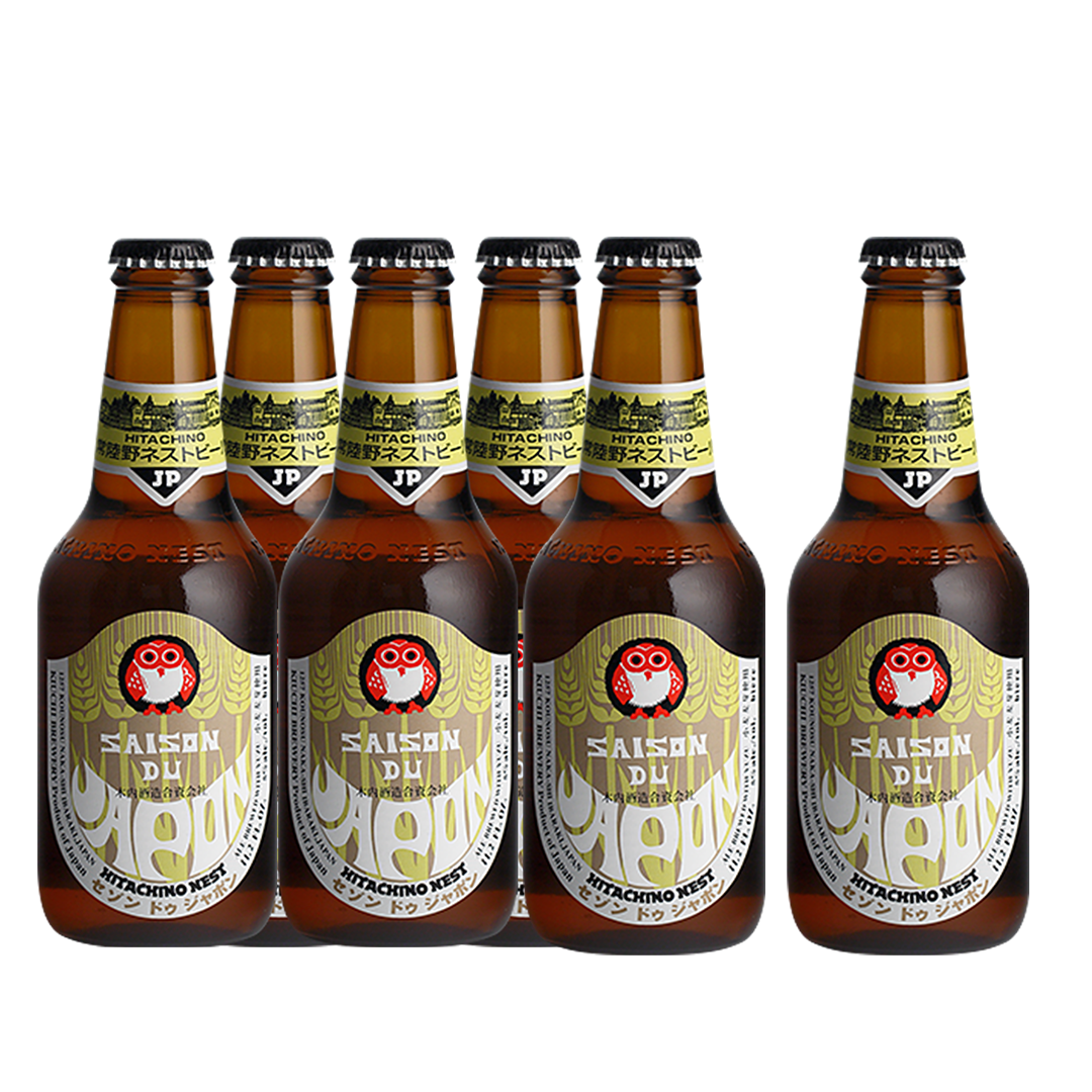 Hitachino Nest Saison du Japon Japanese Beer 330ml Bottle 5+1 Promo (July 2026 Expiry)
