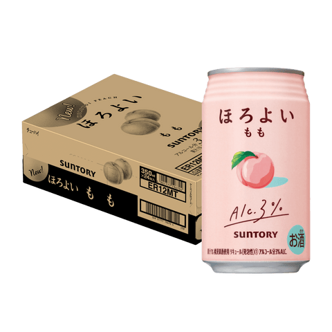Suntory Horoyoi Peach 350ml Can x24 (Case)