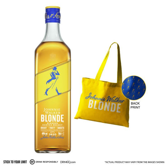 Johnnie Walker Blonde 700ml with FREE 1x JW Blonde Tote Bag